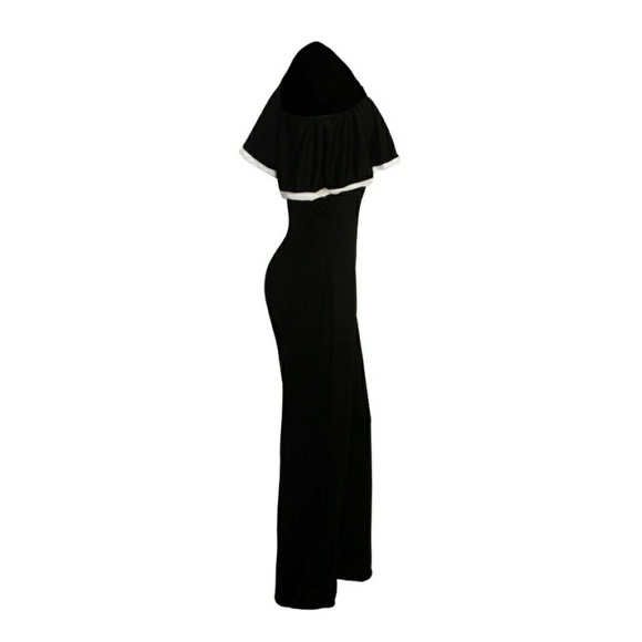 ๐LAST ONE๐   ๐One Shoulder Black Jumpsuit๐ - Picture 3 of 6